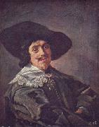 Frans Hals Bildnis eines jungen Mannes in gelbbraunem Rock. painting